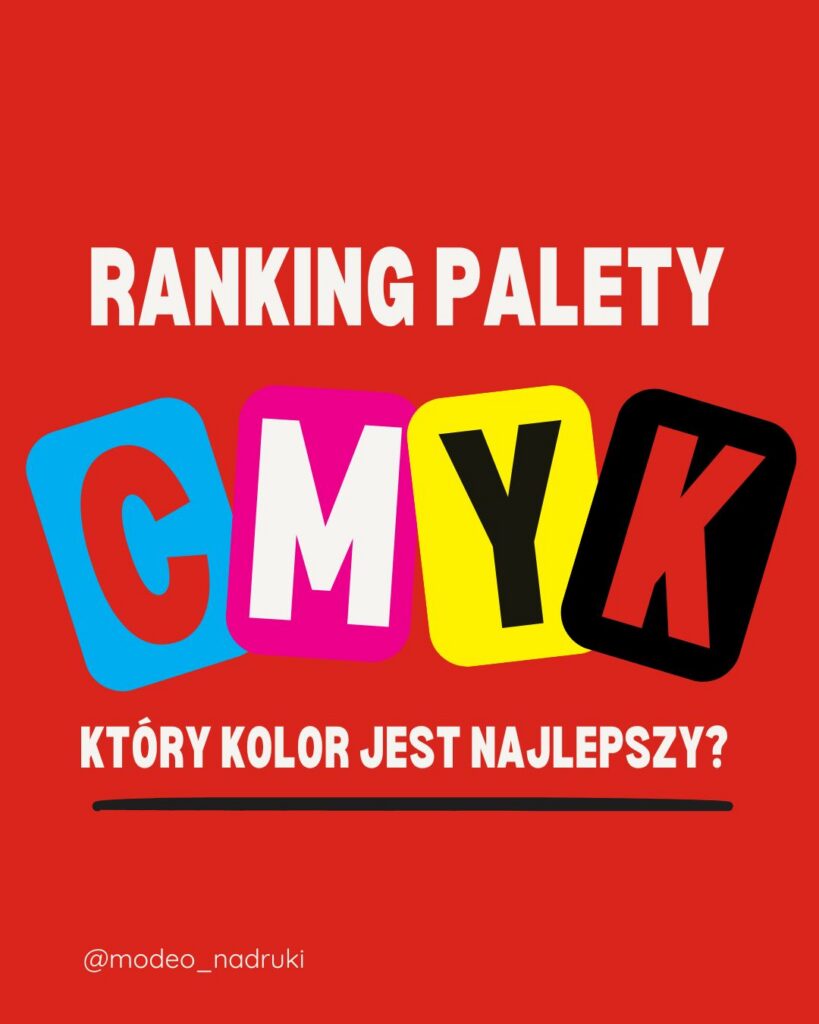 Ranking palety CMYK – który kolor jest najlepszy?