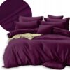 Pościel Jednobarwna Fioletowa 160/200