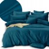 Pościel Jednobarwna Jeans 160/200