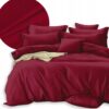 Pościel Jednobarwna Czerwona