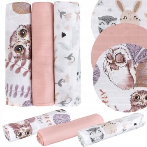 Pieluchy Muślin 3szt. 60/80