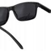 Okulary Przeciwsłoneczne Polaryzacyjne Prius PLS-319 UV400 Sportowe Czarne Błyszczące z Etui