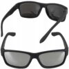 Okulary Przeciwsłoneczne Polaryzacyjne Prius PLS-322 UV400 Sportowe Czarne z Etui