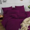 Pościel Jednobarwna Fioletowa 160/200