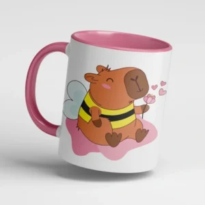 Kubek Ceramiczny 330 ml - Kapibara miodziara