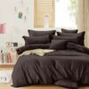 Pościel jednobarwna 160/200 Brąz
