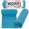 Wytrzymałe Worki na Śmieci Niebieskie 35l – 240l