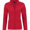 Bluza polarowa damska czarwona Lambeste