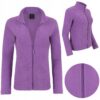Bluza polarowa damska lila Lambeste