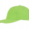 Czapka z daszkiem sportowa bejsbolówka Lambeste – kolor zielony jaskrawy