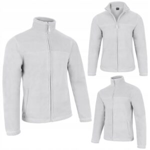 Polar męski rozponany biały 285g Lambeste