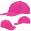 Czapka z daszkiem sportowa bejsbolówka Lambeste – kolor azalia