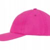 Czapka z daszkiem sportowa bejsbolówka Lambeste – kolor azalia