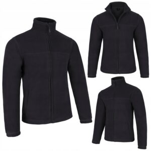 Polar męski rozponany czarny 285g Lambeste