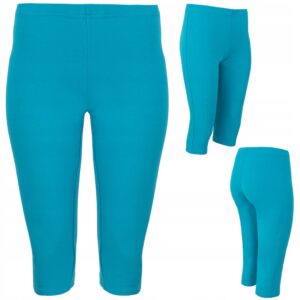 Legginsy damskie 3/4 rybaczki morskie Lambeste