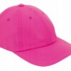 Czapka z daszkiem sportowa bejsbolówka Lambeste – kolor azalia