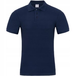 Koszulka polo męska granat Lambeste