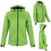 Kurtka męska softshell zielona Lambeste