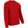 Bluza męska klasyczna bez kaptura czerwona Lambeste