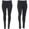 Legginsy damskie treningowe fitness czarne Lambeste