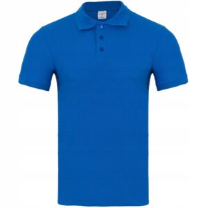 Koszulka polo męska niebieski Lambeste