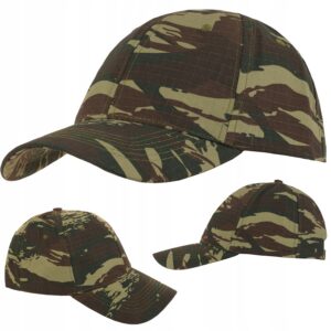 Czapka z daszkiem sportowa bejsbolówka Lambeste – kolor kamuflaż