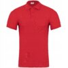 Koszulka polo męska czerwony Lambeste