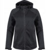 Kurtka damska softshell czarna Lambeste