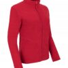 Bluza polarowa damska czarwona Lambeste