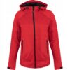 Kurtka damska softshell czerwona Lambeste