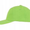 Czapka z daszkiem sportowa bejsbolówka Lambeste – kolor zielony jaskrawy