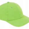Czapka z daszkiem sportowa bejsbolówka Lambeste – kolor zielony jaskrawy