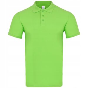 Koszulka polo męska zielony Lambeste