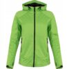 Kurtka damska softshell zielona Lambeste
