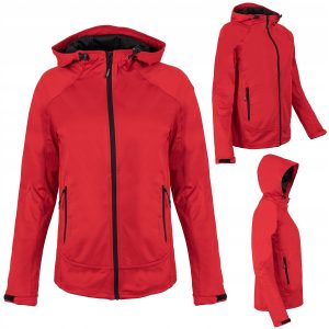 MĘSKA KURTKA SOFTSHELL Z KAPTUREM WIATROODPORNA S