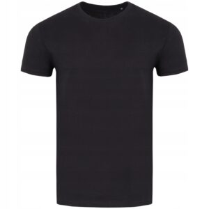 KOSZULKA MĘSKA T-SHIRT CZARNA BLUZKA GŁADKA 3XL