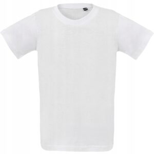 BIAŁA KOSZULKA NA WF SPORTOWA T-SHIRT SZKOŁA 140