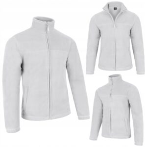 BLUZA POLAROWA MĘSKA NIEMECHACĄCY SPORTOWY ROBOCZY ROZPINANY CIEPŁY 285g XL