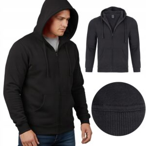 BLUZA Z KAPTUREM ROZPINANA SPORTOWA DRESOWA XXL
