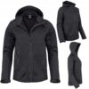 Kurtka softshell damska kaptur wodoodporna XL