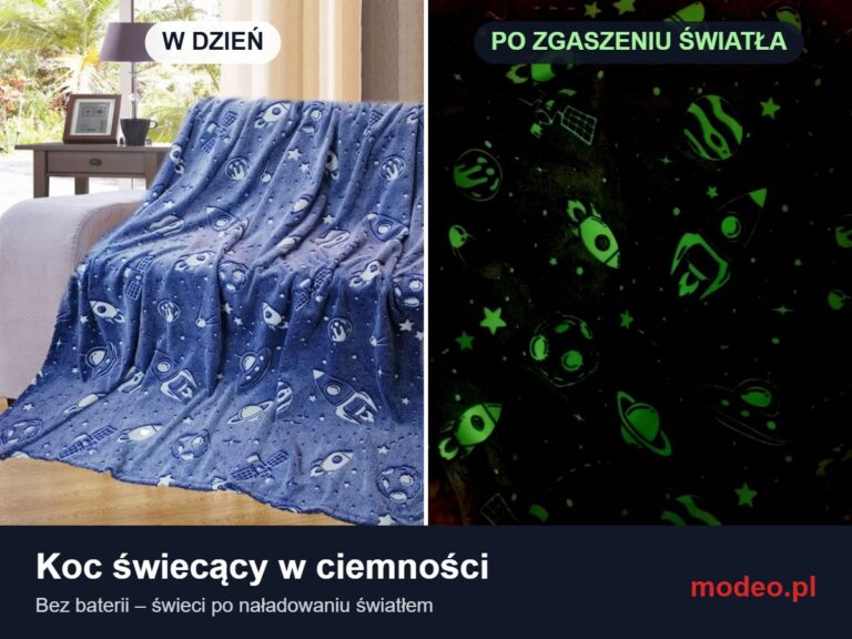 Koc świecący w ciemności – jak działa i czy to dobry prezent?